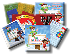 Free Elf Shelf Holiday Shop Supplies